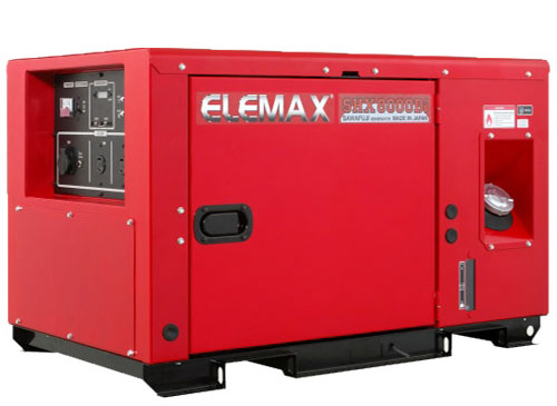 Máy phát điện diesel 1 pha Elemax SHX 8000DI (YANMAR 7kva Japan)