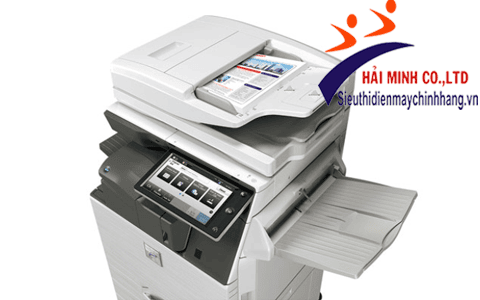 Máy photocopy MX-M4070 khay đựng giấy tiện lợi