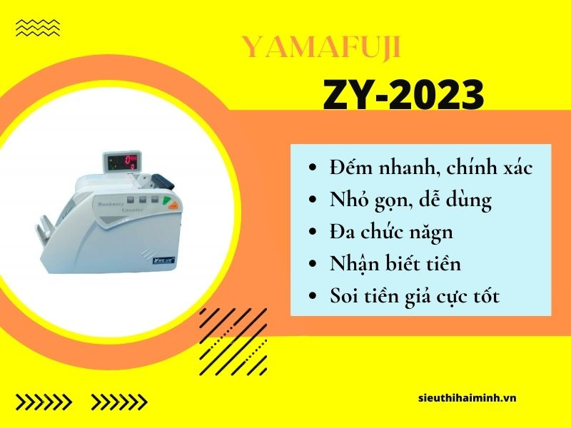 Máy đếm tiền Yamafuji ZY-2023