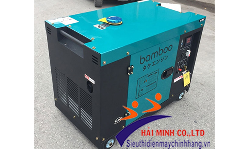 Hình ảnh thực tế máy phát điện diesel Bamboo BmB 9800ET3P 