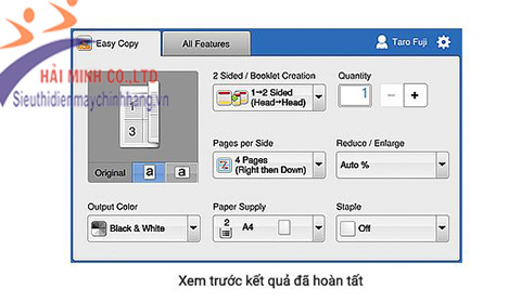 Máy photocopy Fuji Xerox DocuCentre-V 6080 công nghệ cao