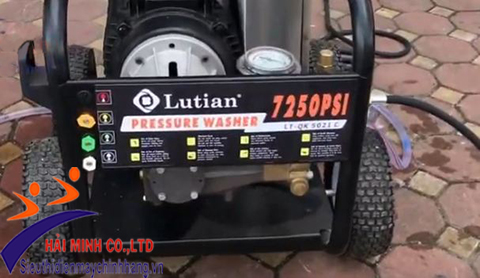 Máy rửa xe siêu cao áp Lutian chất lượng