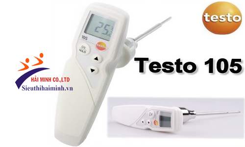 Thiết bị đo nhiệt độ thực phẩm Testo 105