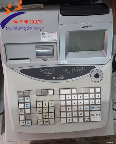 Máy tính tiền CASIO TE-2200