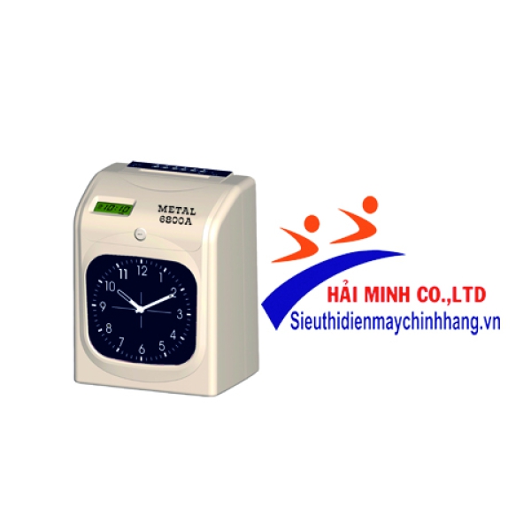 Máy chấm công METAL 6800A