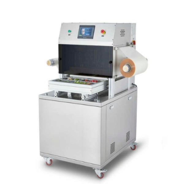 Máy dán miệng khay hút chân không Yamafuji DQ370L-V
