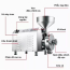 Máy nghiền bột Yanwoo GRT-1500B