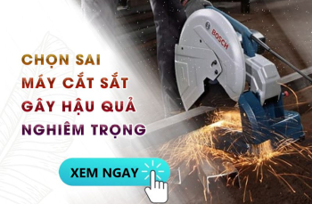 Chọn Sai Máy Cắt Sắt Gây Hậu Quả Cực Kỳ Nghiêm Trọng