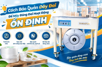 Cách Bảo Quản Dây Đai Để Máy Đóng Đai Hoạt Động Ổn Định