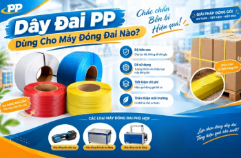 Dây Đai PP Dùng Cho Máy Đóng Đai Nào?