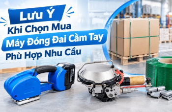 Lưu Ý Khi Chọn Mua Máy Đóng Đai Cầm Tay Phù Hợp Nhu Cầu
