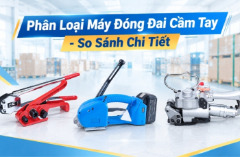 Phân Loại Máy Đóng Đai Cầm Tay - So Sánh Chi Tiết