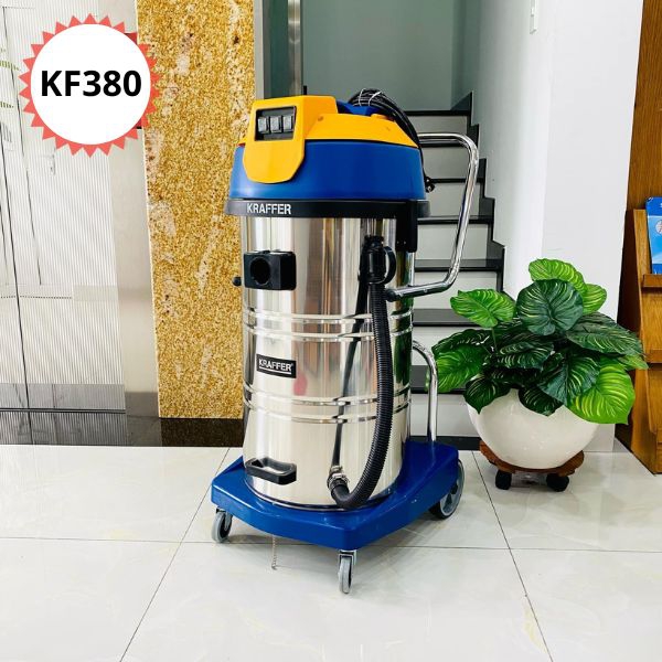 Máy hút bụi công nghiệp KRAFFER KF380 (03motor)