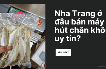 Nha Trang ở đâu bán máy hút chân không uy tín?