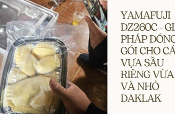 Yamafuji DZ260C - Giải pháp đóng gói cho các vựa sầu riêng vừa và nhỏ Daklak