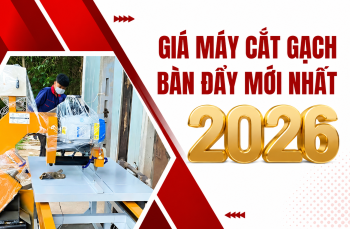 Giá máy cắt gạch bàn đẩy - Cập nhật mới nhất