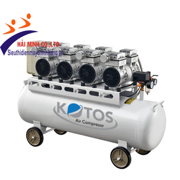 Máy nén khí không dầu Kotos HD750*4 -120L