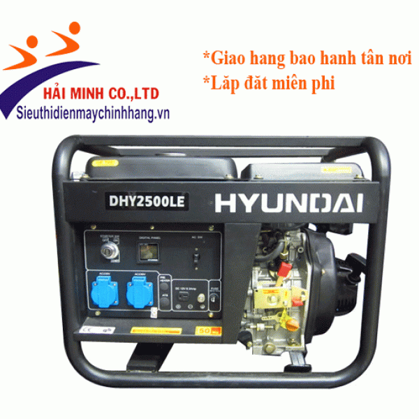 Máy phát điện HYUNDAI DHY 2500LE Diesel ( BỎ MẪU )