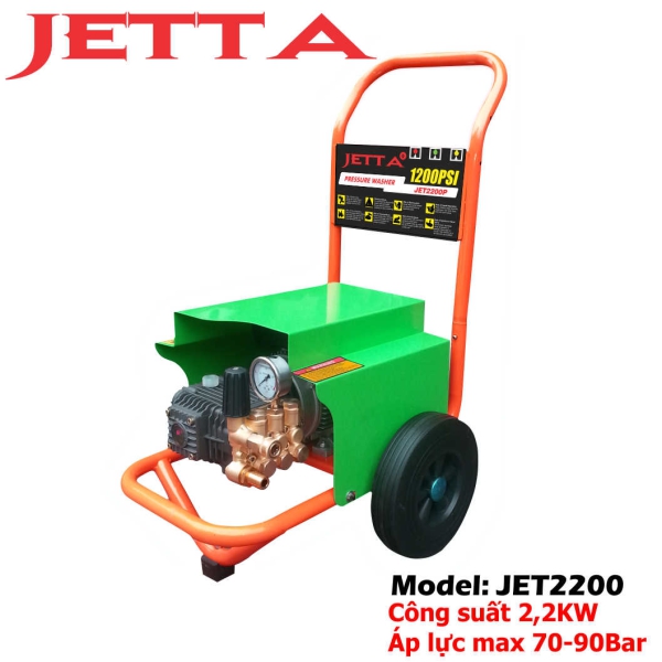 Máy xịt rửa xe ô tô JETTA 2,2 KW