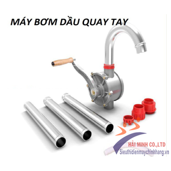 Máy bơm dầu quay tay nhôm DH-01