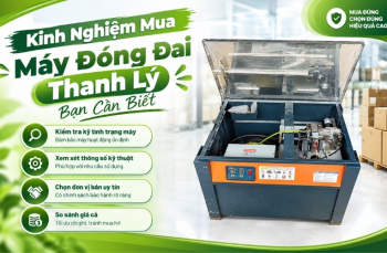 Kinh Nghiệm Mua Máy Đóng Đai Thanh Lý Bạn Cần Biết