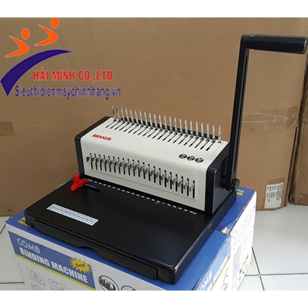 Máy đóng gáy lò xo nhựa Bosser CB-9026A