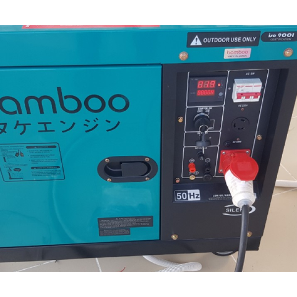 Máy phát điện diesel Bamboo  BmB 9800ET3P