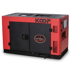 Máy phát điện chống ồn Koop KDF16000Q-3 (11kva 3 pha diesel)