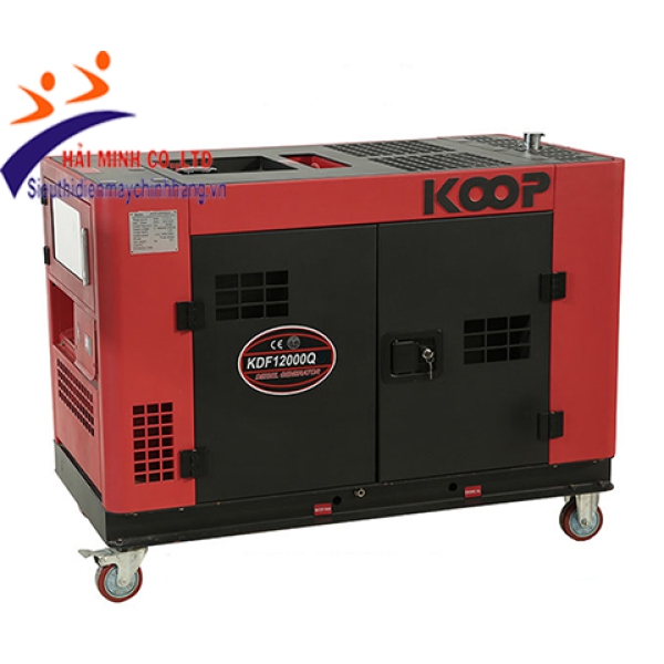 Máy phát điện chống ồn Koop KDF12000Q (9kva diesel)