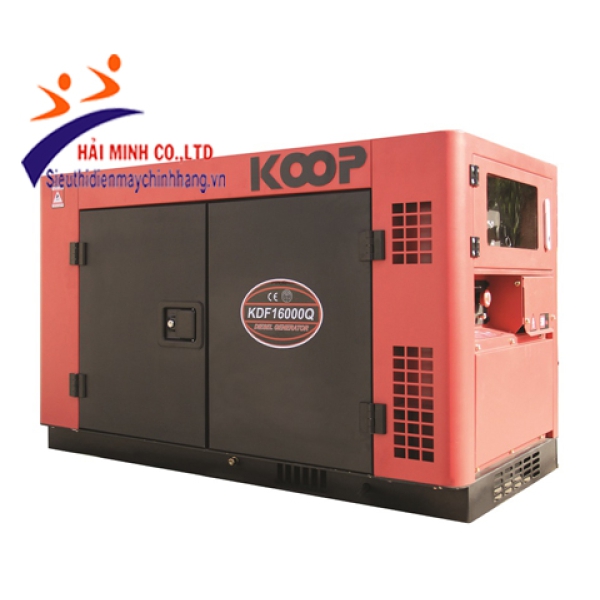 Máy phát điện chống ồn Koop KDF16000Q (11kva diesel)