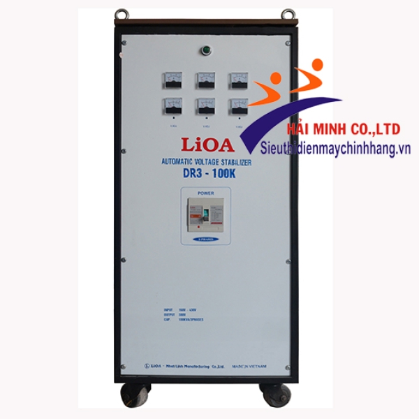 Ổn áp Lioa DR3-100K 3 Pha