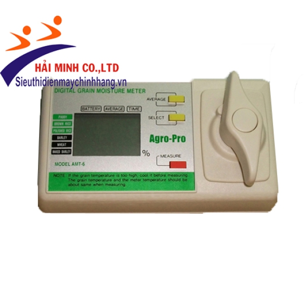 Máy đo độ ẩm gạo cầm tay Agro-Pro AMT-6