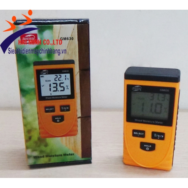 Máy đo độ ẩm gỗ Benetech GM630