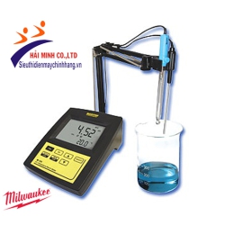 Máy đo pH/mV/ISE/nhiệt độ để bàn Milwaukee MI 160