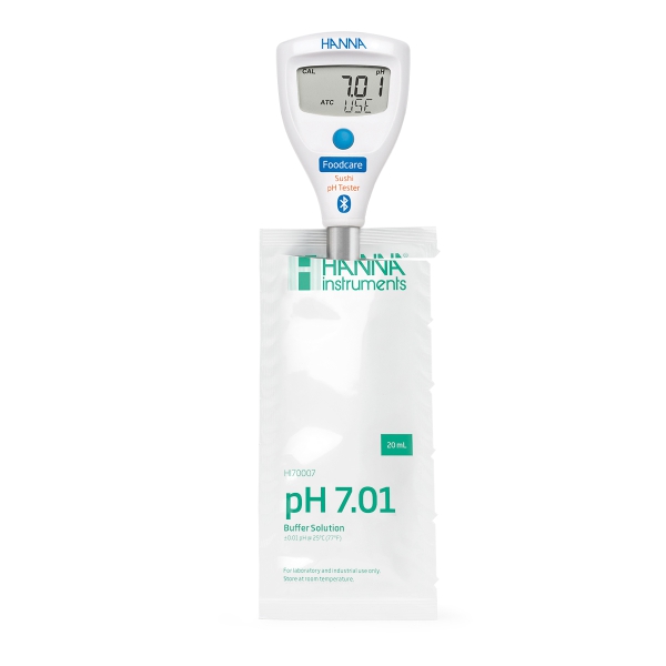 Bút đo pH/nhiệt độ HALO2 Bluetooth trong Sushi HI9810352.