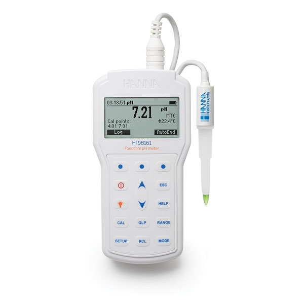 Máy đo pH/Nhiệt Độ HI98161