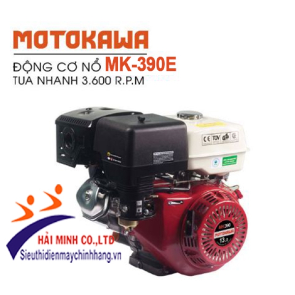 Động cơ nổ tua nhanh Motokawa MK-390E (CÓ ĐỀ)