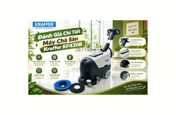Đánh Giá Chi Tiết Máy Chà Sàn Kraffer KF430B
