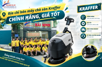 Địa chỉ bán máy chà sàn Kraffer chính hãng, giá tốt