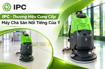 IPC - Thương Hiệu Cung Cấp Máy Chà Sàn Nổi Tiếng Của Ý