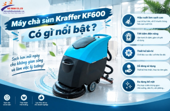 Máy chà sàn Kraffer KF600 có gì nổi bật?