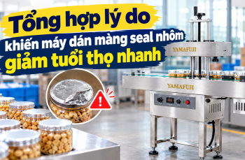 Tổng hợp lý do khiến máy dán màng seal nhôm giảm tuổi thọ nhanh