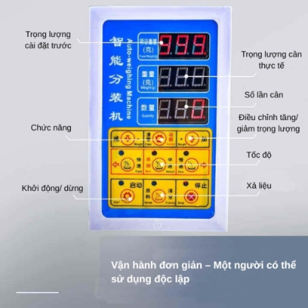 Máy định lượng cân 1500g 1 đầu Yamafuji F-1500