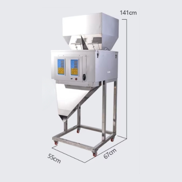 Máy định lượng cân 3000g 2 đầu Yamafuji F-2T3000