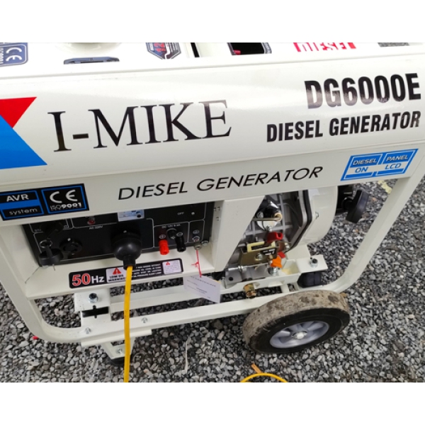 Máy phát điện chạy dầu Diesel I-MIKE DG-6000E (5KVA trần)
