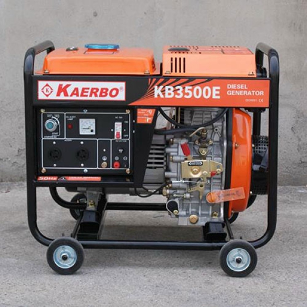 Máy phát điện diesel KB3500E 3KW đề nổ