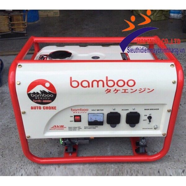 Máy phát điện Bamboo BmB 4800E (3KW đề)