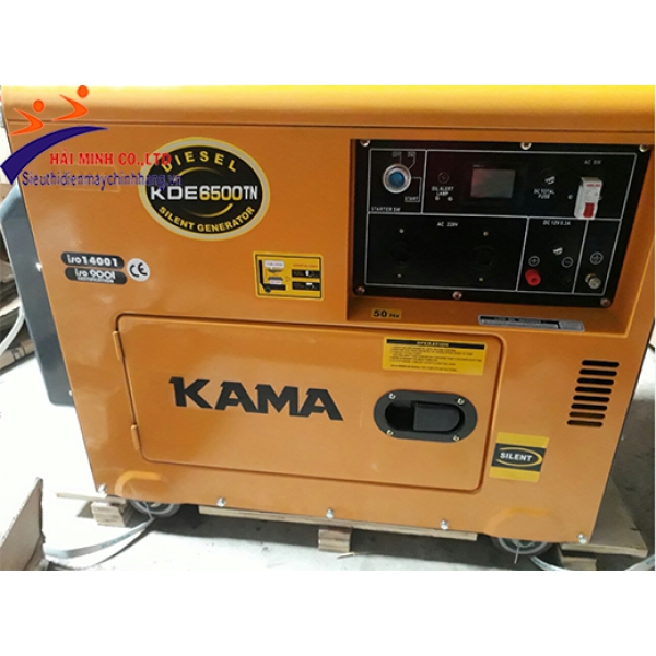 Máy phát điện diesel KAMA KDE 6500TN (5kva)