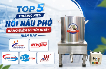 Top 5 thương hiệu nồi nấu phở bằng điện uy tín nhất hiện nay
