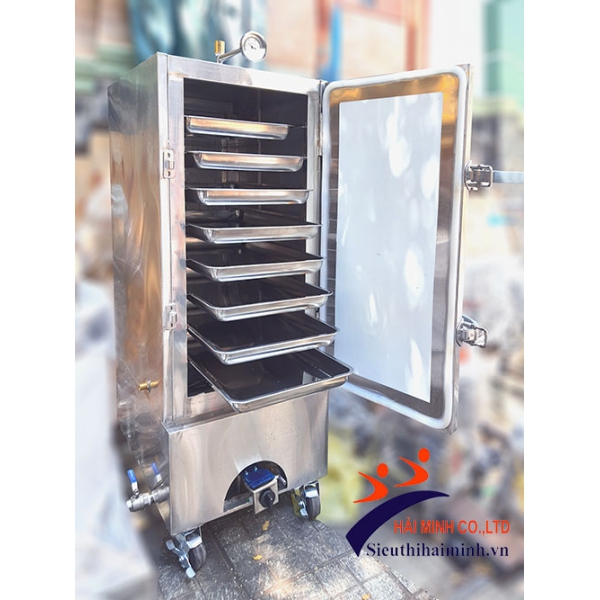 Tủ Hấp Giò TH8G Inox 304 Chạy Điện Và Gas